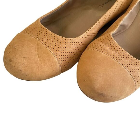 EASY SPIRIT Dalee Wedge Pumps in Breathable Natural Tan, Size 9.5 - Picture 5 of 9
